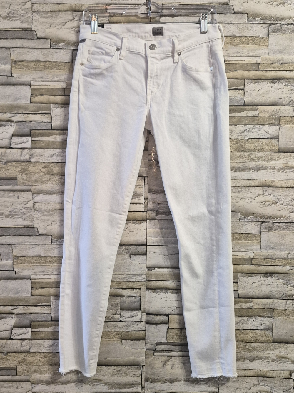 ​Citizens of Humanity Avedon Ankle Skinny Jeans Women 27 White Minimalist Casual